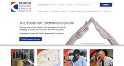 Desktop Screenshot of cromalocksmiths.com